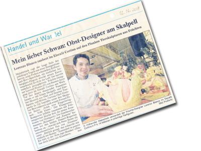Esicafe Cortina Rhein Neckar Zeitung Artikel